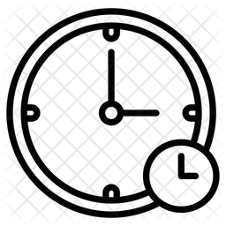 256x256 Time Icon Of Line Style