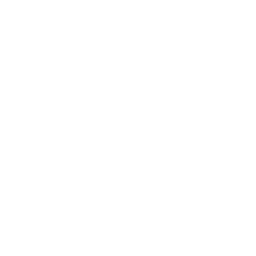 256x256 White Time Icon