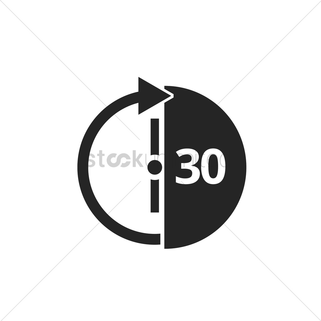 1300x1300 Time Lapse Icon Vector Image
