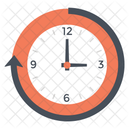 256x256 Time Limit Logo Icon Of Flat Style