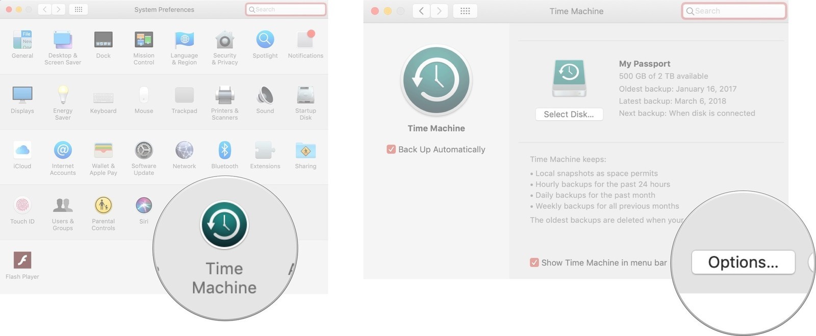 1600x659 How To Exclude From Time Machine Backups Imore