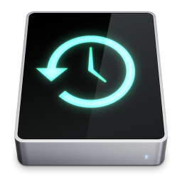 256x256 Unibody Time Machine Icons, Free Unibody Time Machine Icon