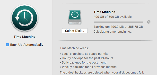 Time Machine Icon Mac