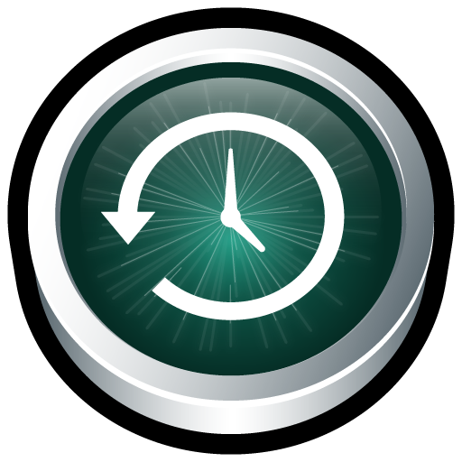 512x512 Time Machine Icon Gloss Mac Iconset Hopstarter