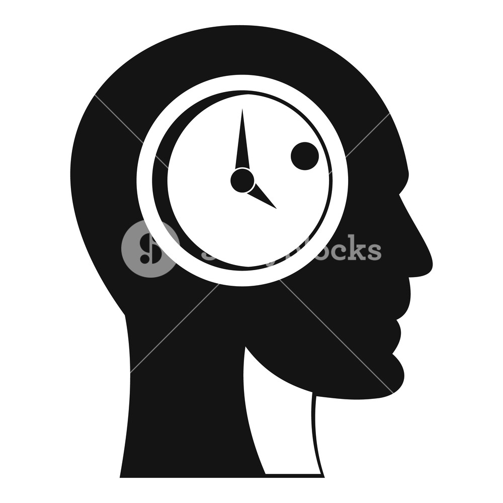 1000x1000 Time Management Icon Simple Illustration Of Time Management