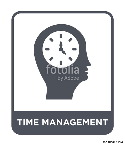 430x500 Time Management Icon Vector Stock Image And Royalty Free Vector