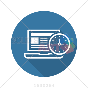 340x340 Stock Photo Of Time Management Icon Business Concept Flat Design