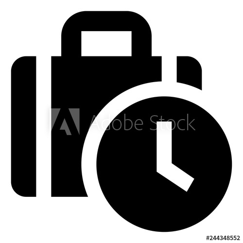 500x500 Time Off Vector Icon