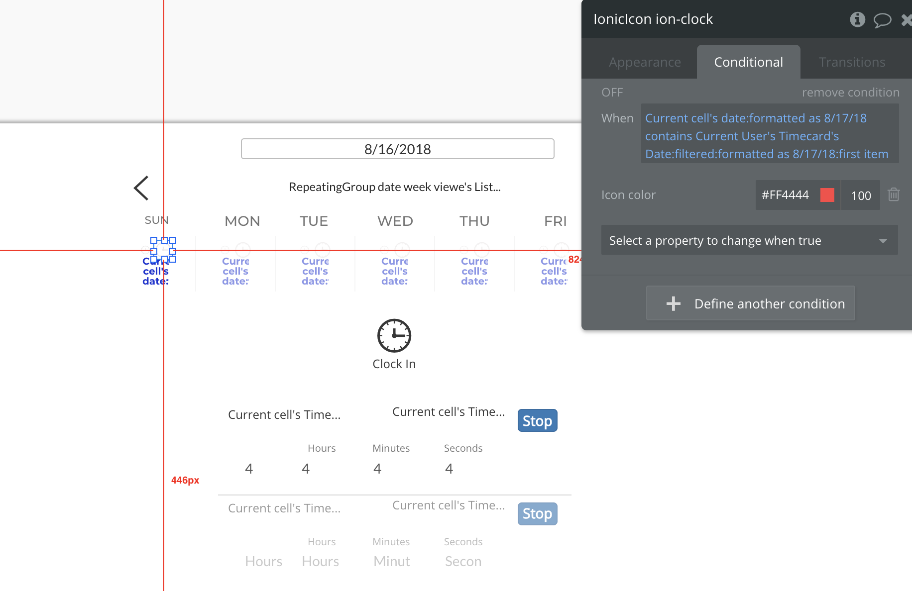 1832x1188 Filtering Users List Of Timecards And Showing Icon Conditionally