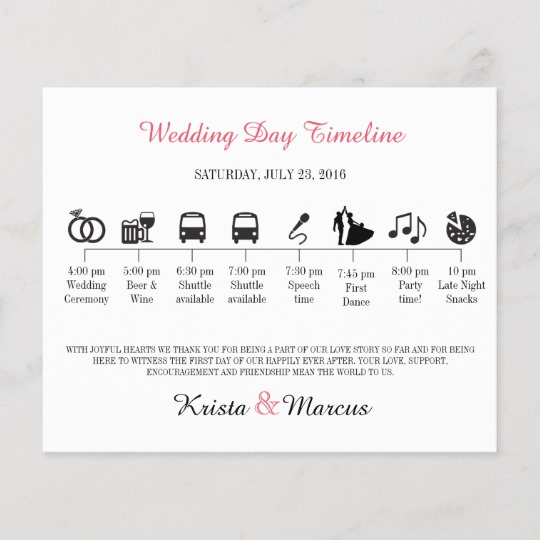 540x540 Icon Wedding Timeline Program