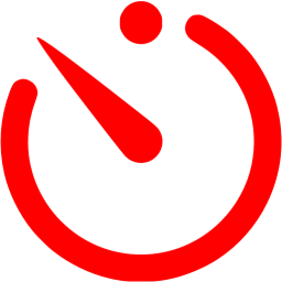 256x256 Red Timer Icon
