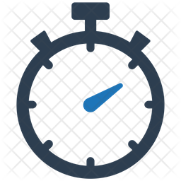 256x256 Timer Icon Of Flat Style