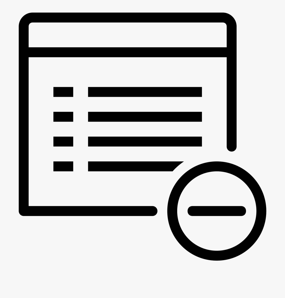 920x960 Wipe Table Icons