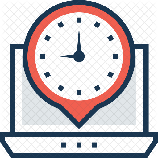 512x512 Timezone Icon Of Colored Outline Style