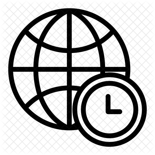 512x512 Timezone Icon Of Line Style