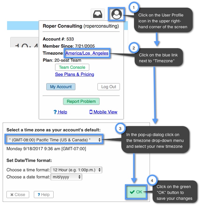 679x701 How Do I Change My Time Zone Keepampshare Support Support Portal