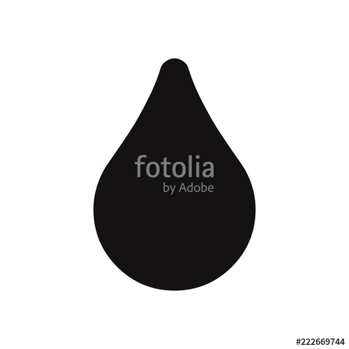 500x500 Tint Drop Vector Icon Stock Image And Royalty Free Vector