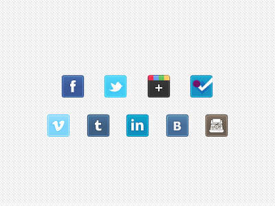 400x300 Freebie Tiny Social Icons Enhanced