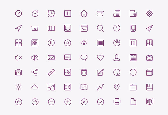 580x400 Free, Flat And Gorgeous Icon Sets For The Modern Designer