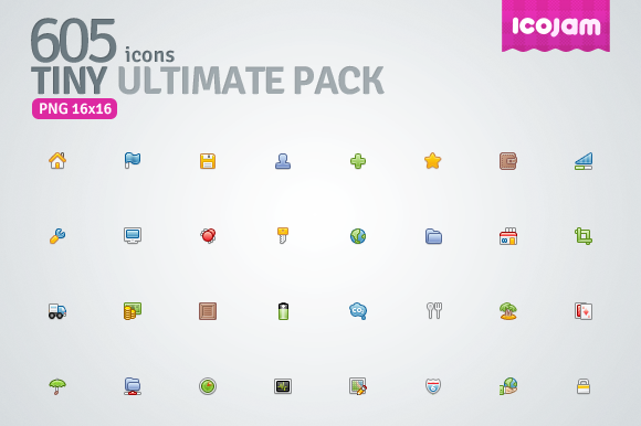 580x386 Icons In Tiny Ultimate Pack Design Icon Design