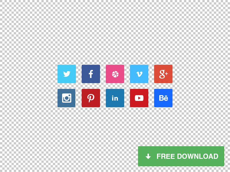 800x600 Tiny Social Icons