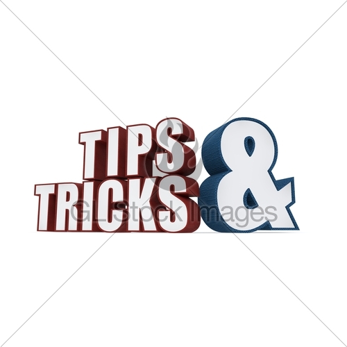 500x500 Tips And Tricks Icon On A White Background Gl Stock Images