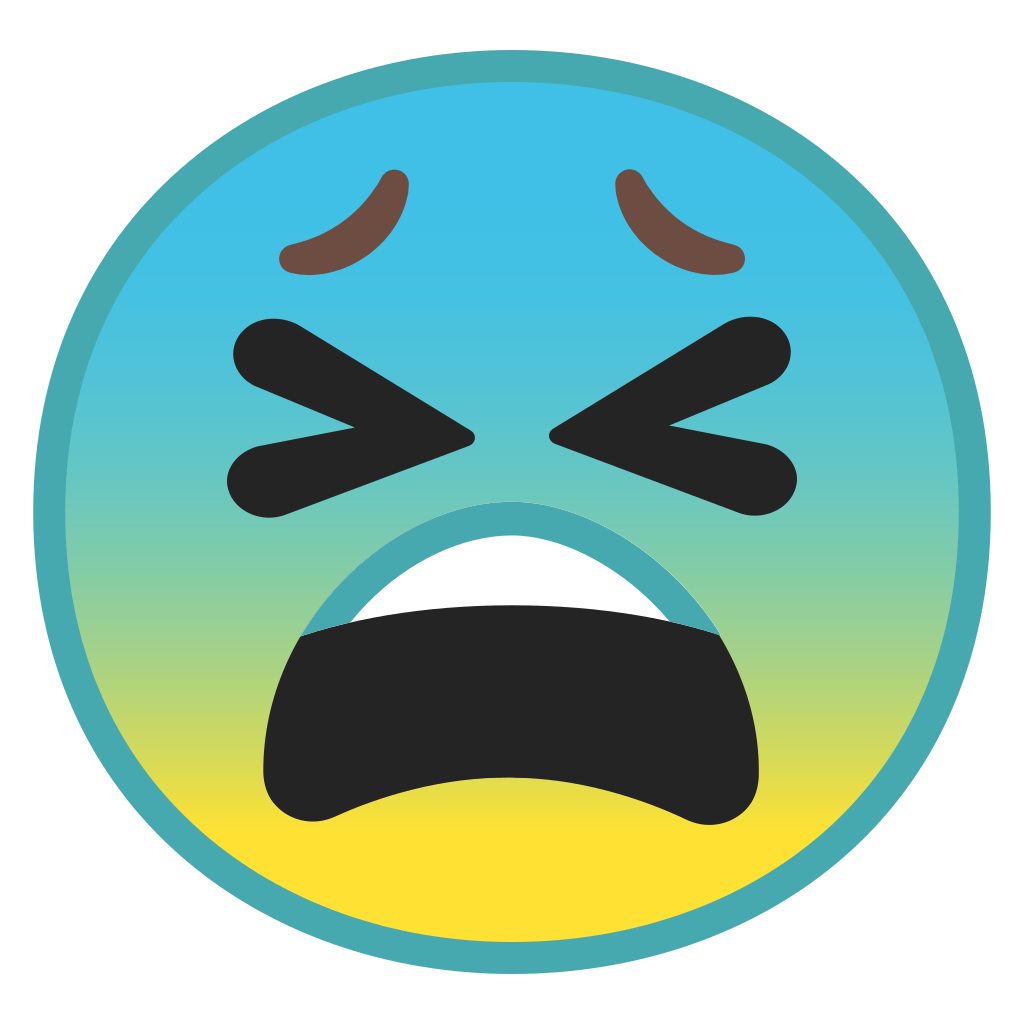 1024x1024 Tired Face Icon Noto Emoji Smileys Iconset Google