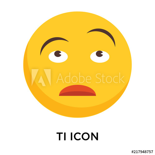 500x500 Tired Icon Vector Isolated On White Background, Tired Sign