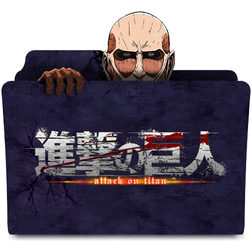 512x512 Attack On Titan Icon Folder