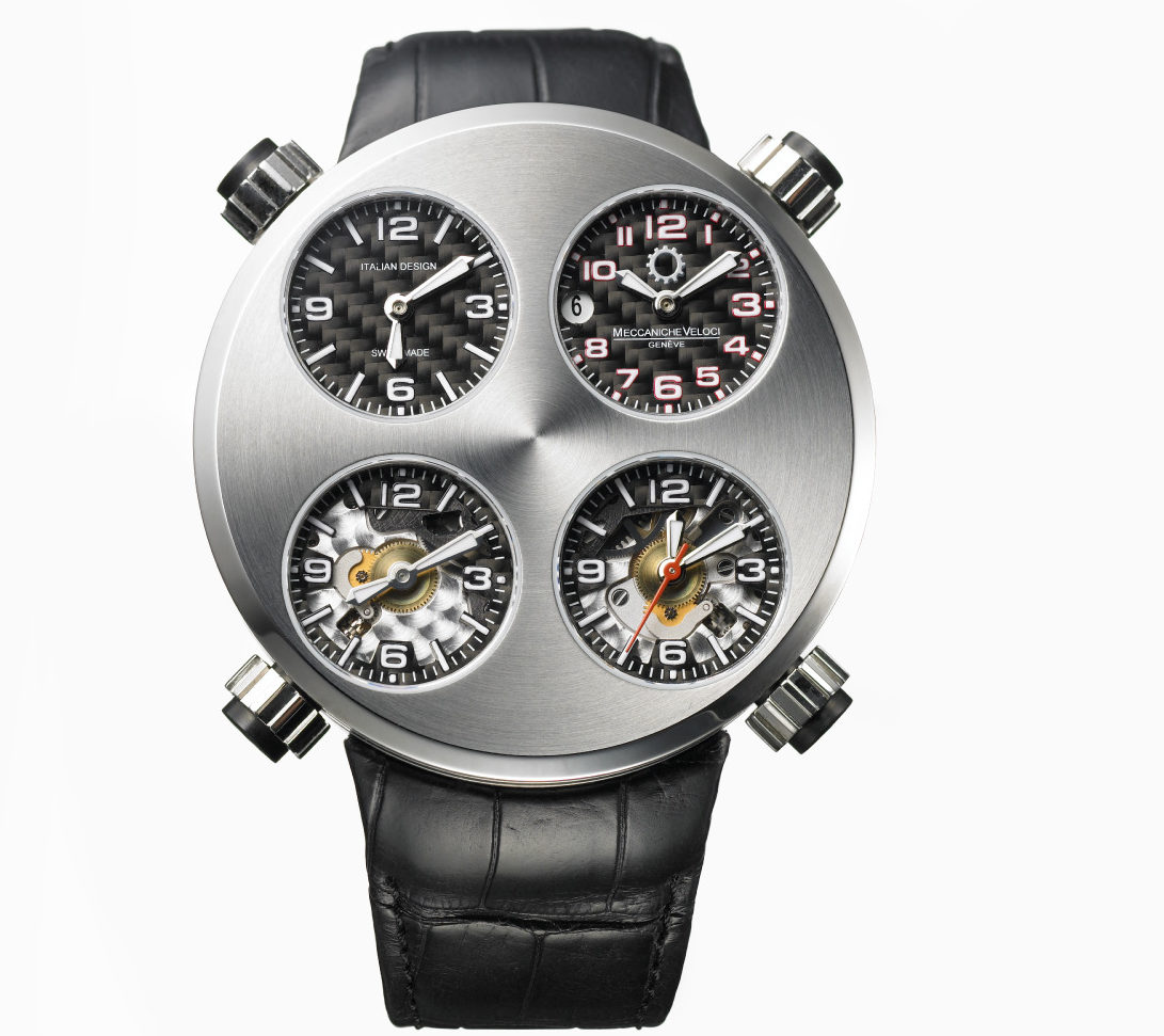 1091x971 Meccaniche Veloci Updates Its Piston Shaped Podium Timepiece
