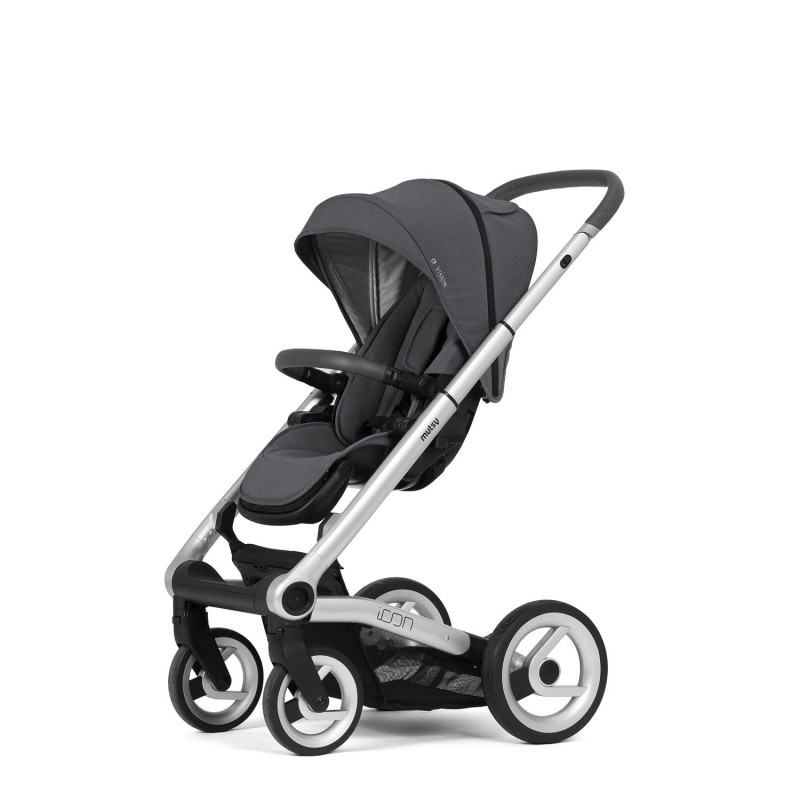 800x800 Mutsy Icon Vision Titanium Grey Pushchair Baby Birds
