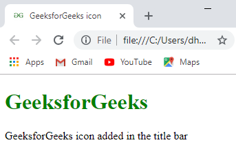 343x226 How To Add Icon Logo In Title Bar Using Html