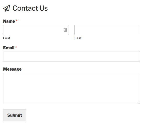 How To Add Icons To Wordpress Forms 550x476 How To Add Icons To Wordpress Forms