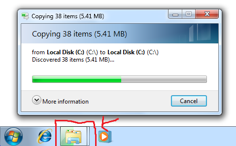 479x296 Show Progress On Taskbar Icon