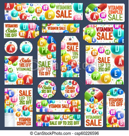 446x470 Vitamin Complex Pills And Capsules Sale Posters Vitamin Complex