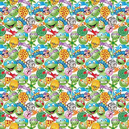 425x425 Nickeledeon Ninja Turtles Tmnt Icon Toss Cotton