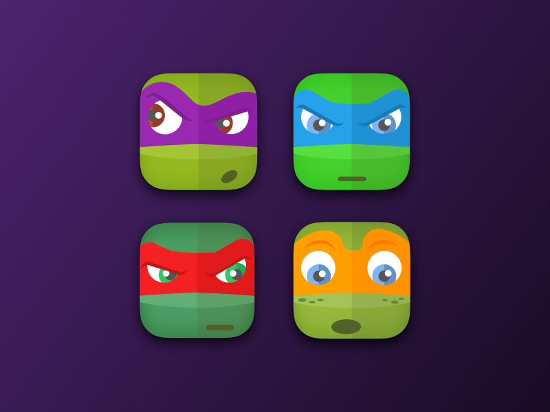800x600 Tmnt Icons