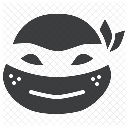 512x512 Tmnt Icon Of Glyph Style