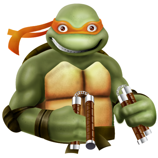512x512 Michelangelo Icon Tmnt Iconset Yellow Icon Design