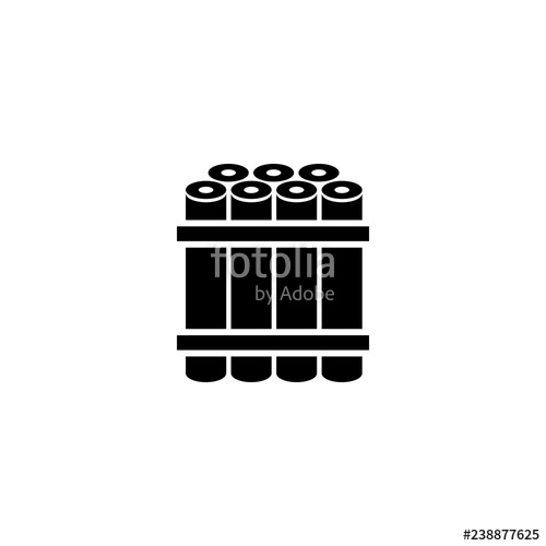 500x500 Tnt Vector Icon Tnt Sign On White Background Tnt Icon For Web