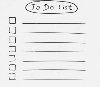 322x280 Task Update Checklist To Do List Icon With Hand Drawn Text Depute