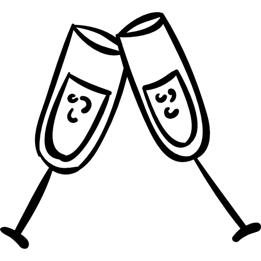 512x512 Champagne Toast Icons Free Download