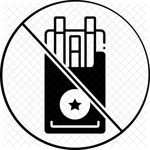 512x512 Tobacco Icon Of Glyph Style