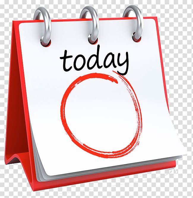 650x667 Flip Calendar Showing Today Text, Calendar Icon