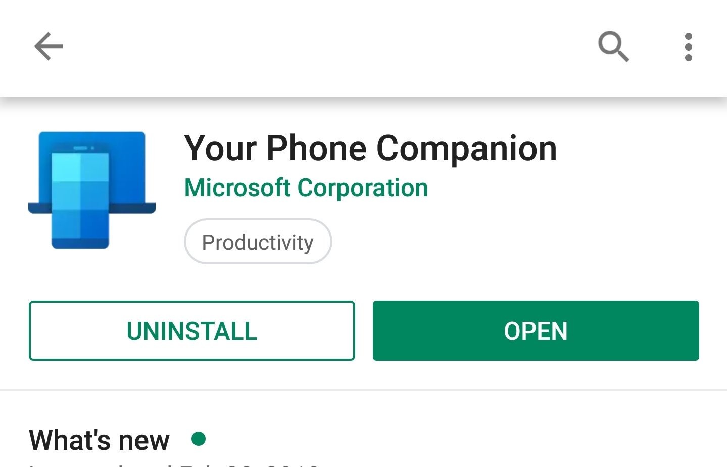 1439x924 Microsoft's Your Phone Companion Gets A New Icon On Android