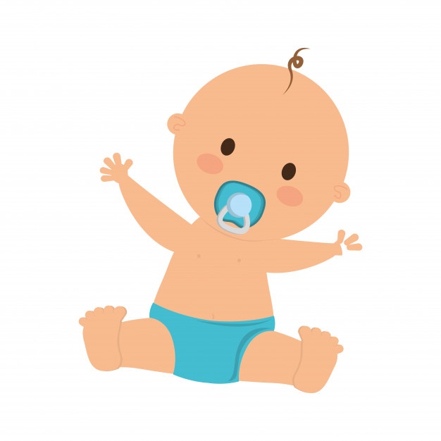 Cute Baby Icon Vector Premium Download 626x626 Cute Baby Icon Vector Premium Download