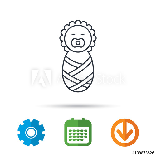 Newborn Baby Icon Toddler Sign Child Wrapped In Blanket Symbol 500x500 Newborn Baby Icon Toddler Sign Child Wrapped In Blanket Symbol