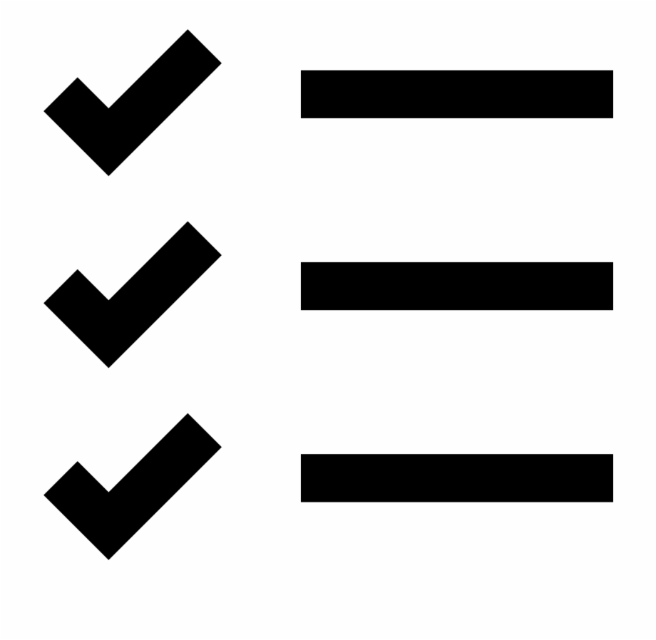 920x898 Free Checklist Icon Png