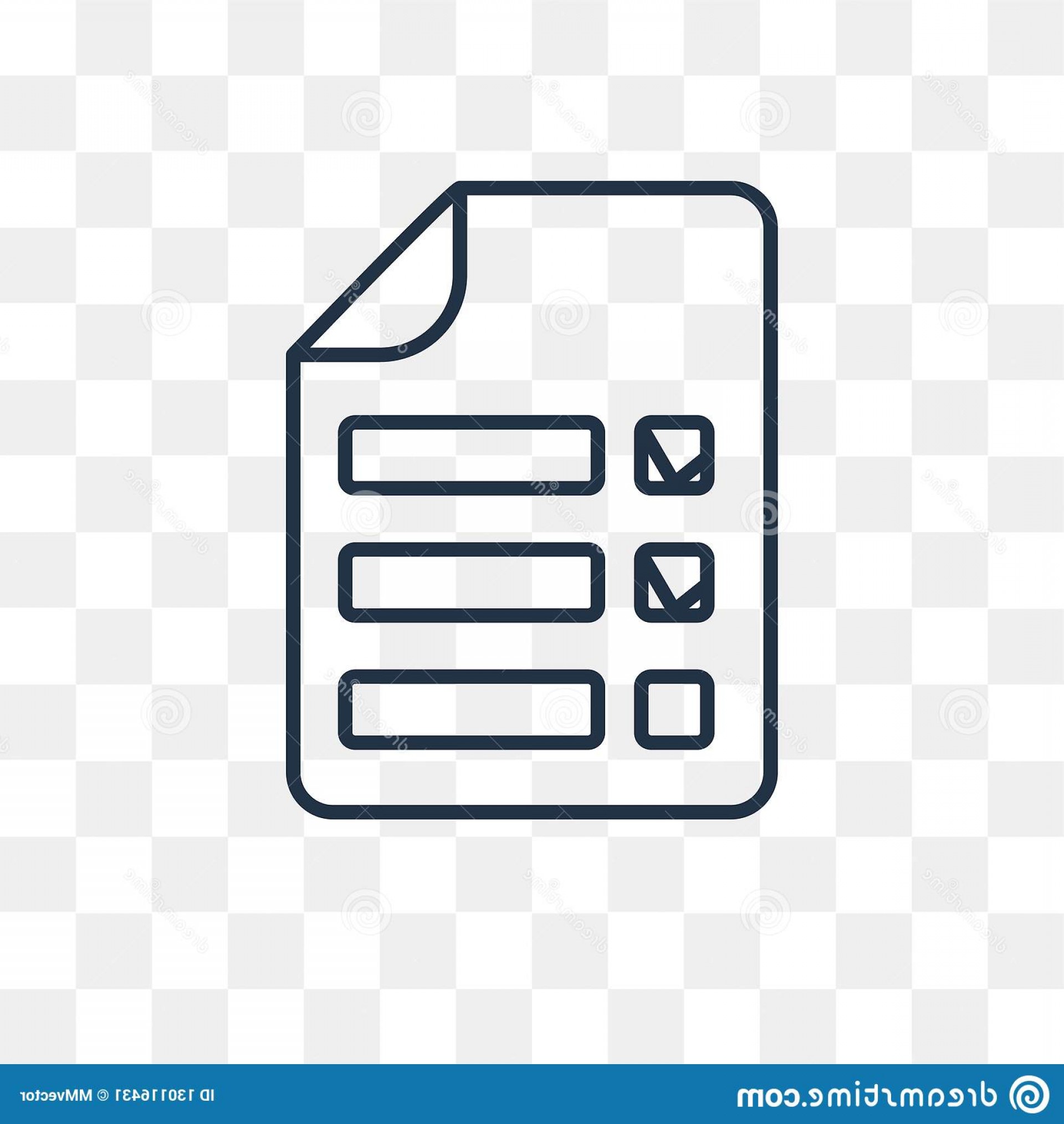 1920x2028 To Do List Vector Icon Isolated Transparent Background Linea