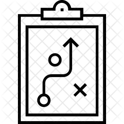 256x256 Tic Tac Toe Icon Of Line Style